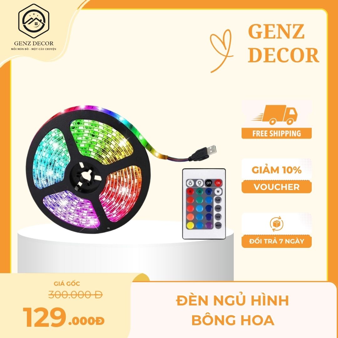 Đèn led dây đổi màu