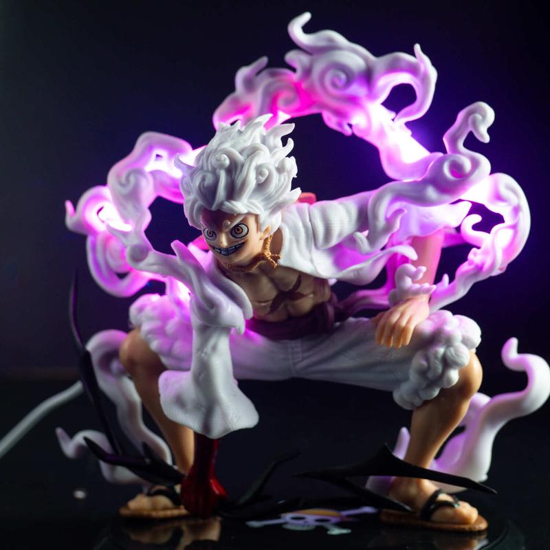 Mô Hình OnePiece Luffy Nika Gear Cao 20cm GenZ Decor